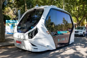 Autobús autónomo de la EMT