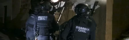 Guardia Civil en Puerto Serrano